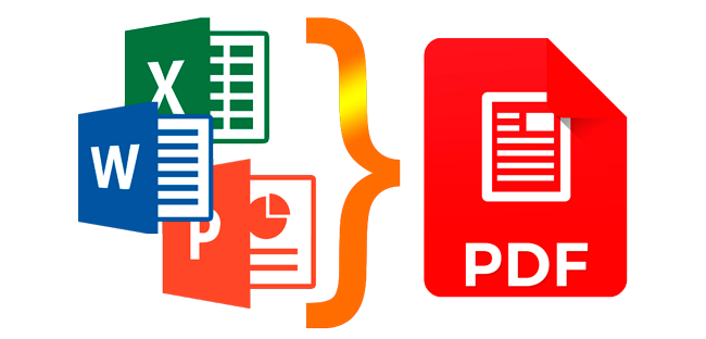 Convertir Word Excel PowerPoint a PDF generar PDF in4 soluciones habituales 2