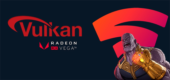 Google Stadia AMD Radeon RX Vega 56 API Vulkan Debian HBM2 juego streaming online nube in4 noticias