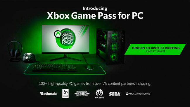 Microsoft Game Pass para PC E32019 in4 noticias