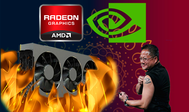 Nvidia CEO Jen Hsun Huang ataca AMD Radeon VII consumo temperatura Polaris GCN Navi Pascal Turing in4 noticias granada